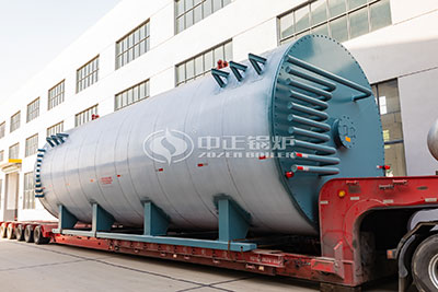 horizontal oil-fired thermal oil heater