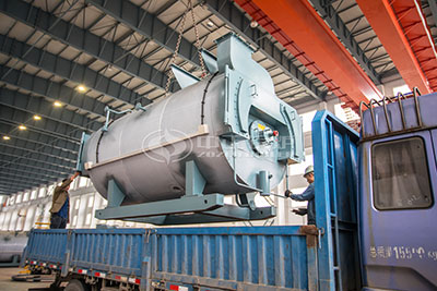 8ton gas fired steam boiler