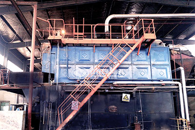 coal-fired chain grate boiler