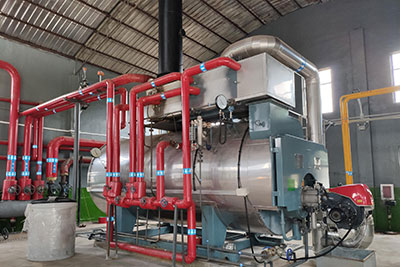 10 tons gas boiler site