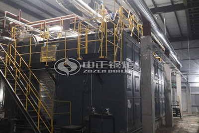 50MW gas fired boiler