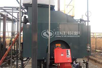 4 ton WNS diesel oil steam boiler