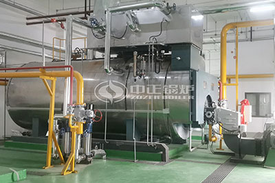 light oil fired steam boiler