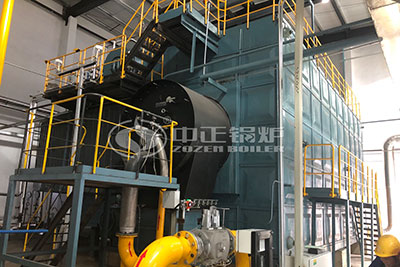 water tube szs gas oil boiler