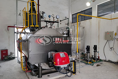 1.5 ton fire tube gas boiler