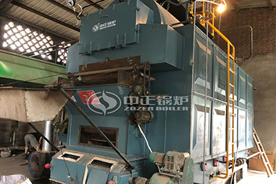 2 ton biomass fired boiler