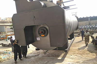 8 ton gas oil fired boiler