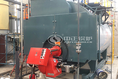 6 ton light oil fired boiler