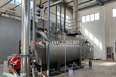 diesel fired boiler with 10 tons