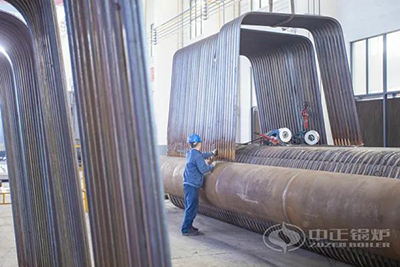 ZOZEN boiler membrane wall installation operation