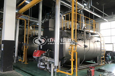 2t steam boiler used in chemical factory