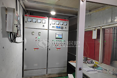 control system of oil gas boiler