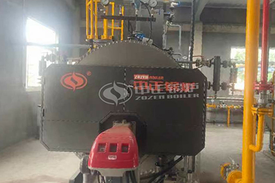 oil gas fire tube boiler