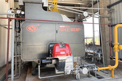 light oil diesel fired steam boiler