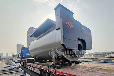 light oil diesel fired steam boiler