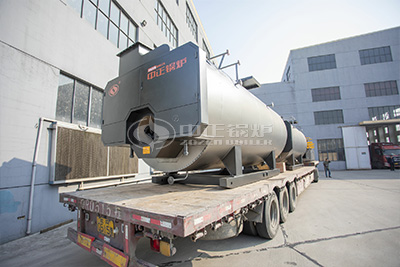 2000kg light oil fired steam boiler