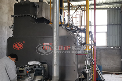 8 ton oil diesel fired steam boiler