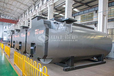 ZOZEN diesel light oil fired steam boiler