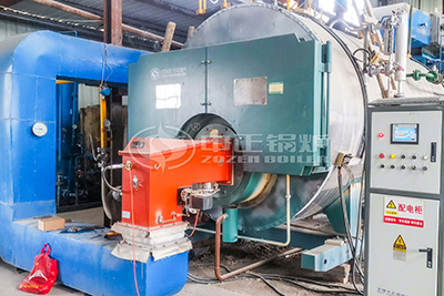 oil fired steam boiler from ZOZEN