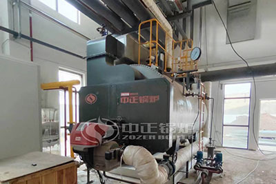 ZOZEN 2 ton diesel fired steam boiler