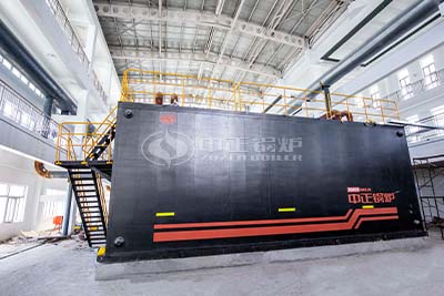 diesel fired water tube boiler