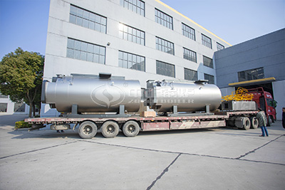 shipment of ZOZEN oil gas fired boiler