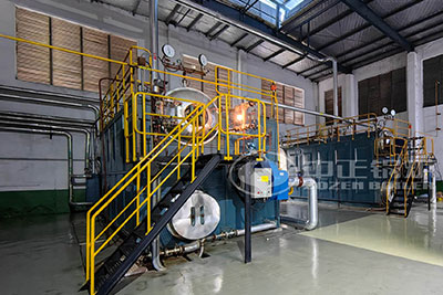 industrial light oil fired steam boiler