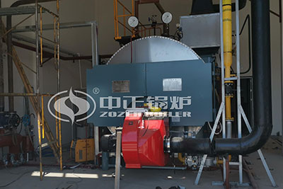 5000kg natural gas fired stseam boiler