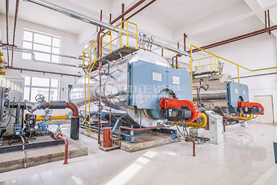 6 ton 12.5 bar oil gas fired boiler