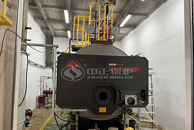 ZOZEN 2 ton diesel fired steam boiler