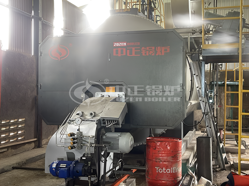 ZOZEN 8 TPH Light Diesel Steam Boiler