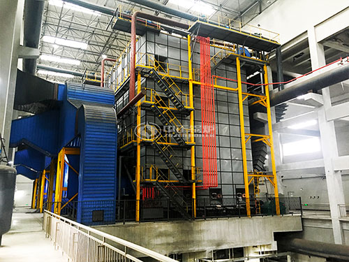 6 tons chain grate steam boiler