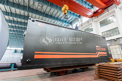 industrial gas fired steam boiler