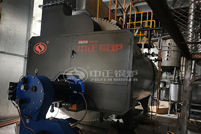 automatic gas oil fired boiler