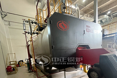 light oil diesel fired packaged boiler