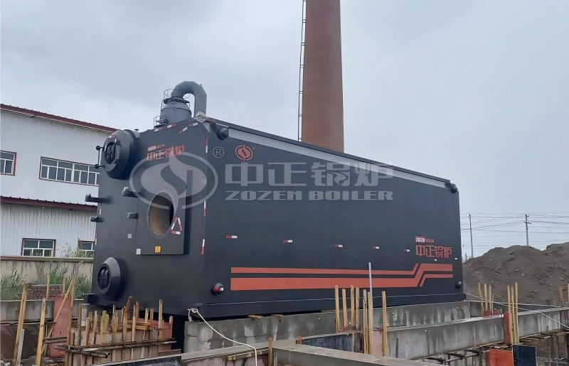 ZOZEN 35 TPH Gas Steam Water Tube Boiler