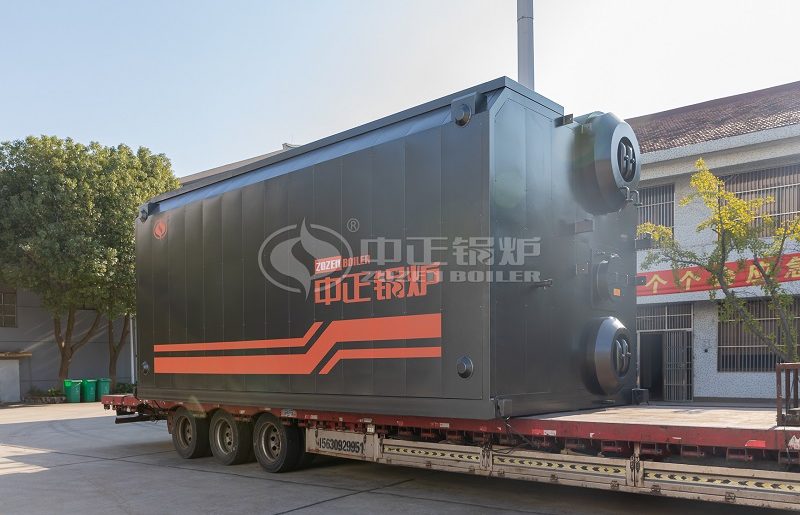 ZOZEN 15 Tph Condensing Water Tube Steam Boiler