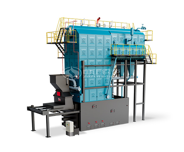 DZW Series Biomass Fired Reciprocating Grate Steam Boiler